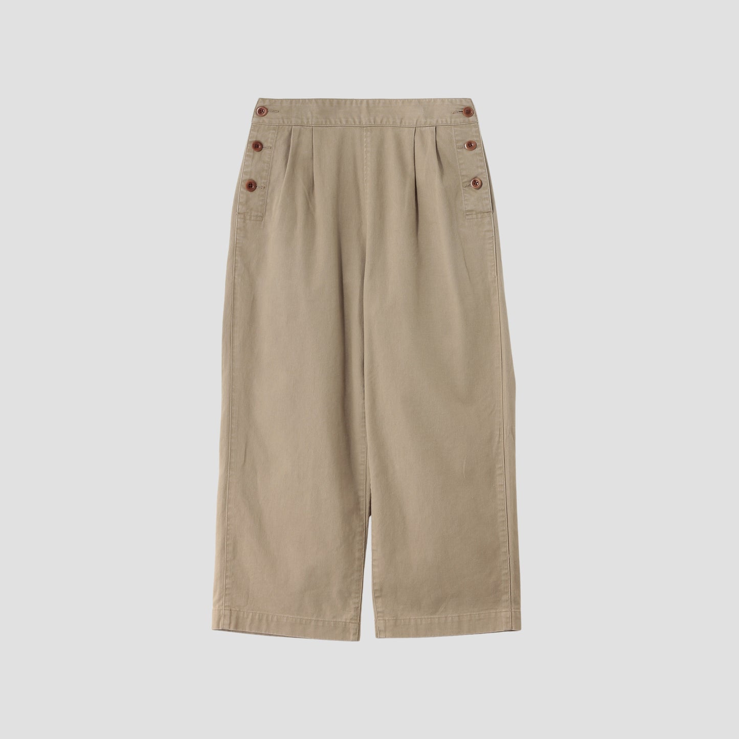 JAPANESE COTTON LINEN DRILL TROUSERS