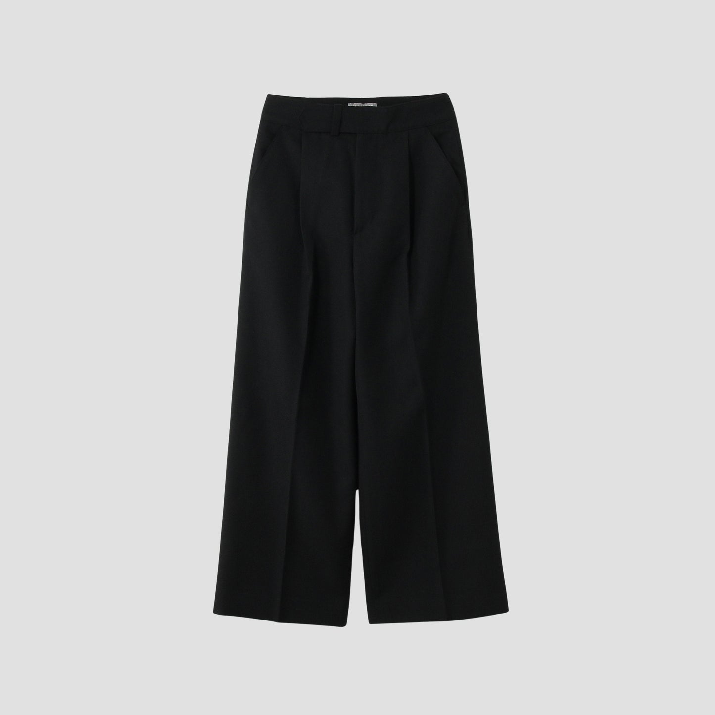 WOOL GABARDINE TROUSERS
