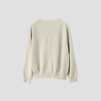 CASHMERE WOOL CARDIGAN KNIT