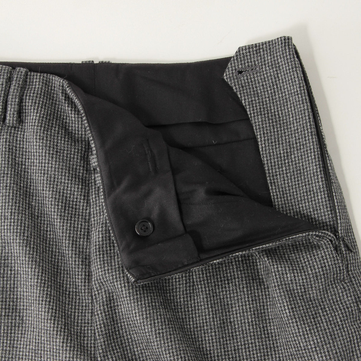 PUPPYTOOTH WOOL FLANNEL TROUSERS