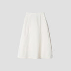 HIGH TWIST COTTON LINEN SKIRT