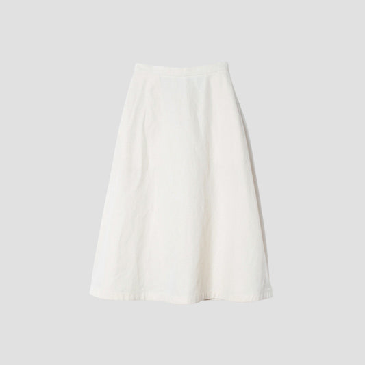 HIGH TWIST COTTON LINEN SKIRT