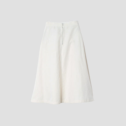 HIGH TWIST COTTON LINEN SKIRT