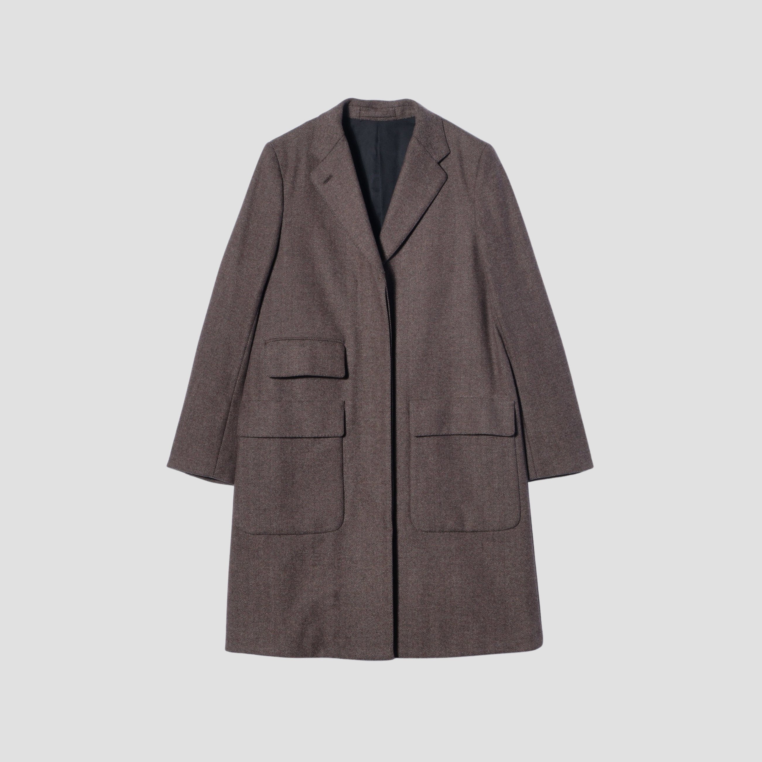 MARGARET HOWELL （マーガレットハウエル） | SOFT HERRINGBONE COAT