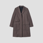 SOFT HERRINGBONE COAT