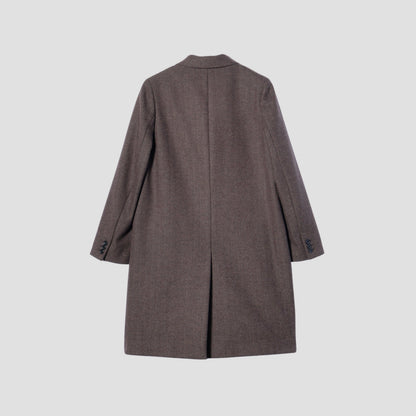 SOFT HERRINGBONE COAT