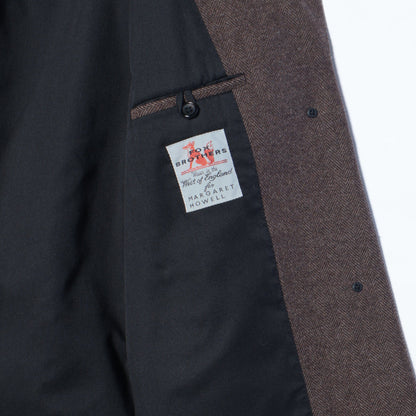 SOFT HERRINGBONE COAT