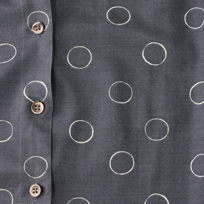 OUTLINE SPOT SILK SHIRT
