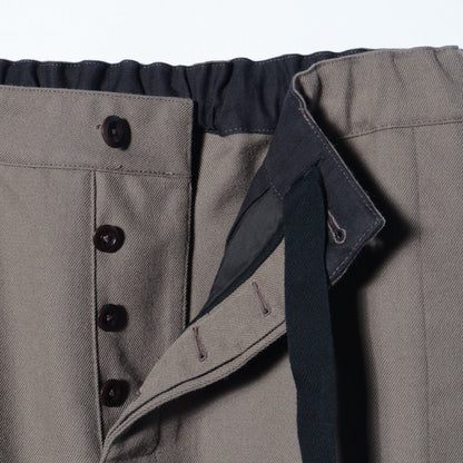 WOOL COTTON DRILL TROUSERS
