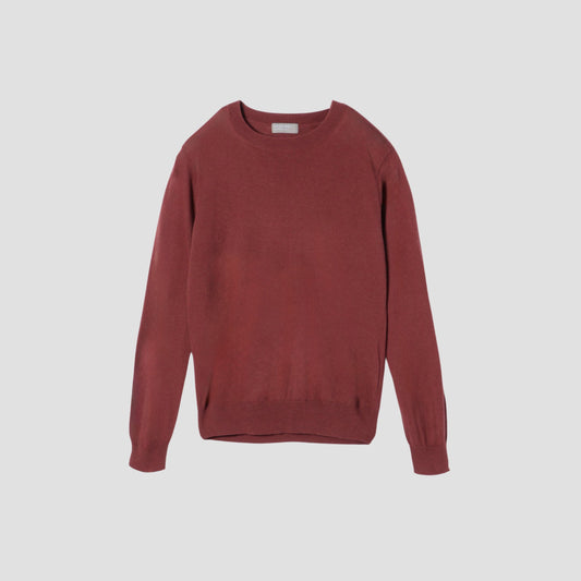 WOOL COTTON JUMPER KNIT