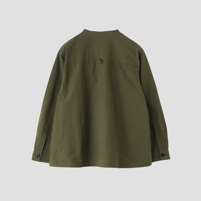 SHADOW STRIPE COTTON SHIRT