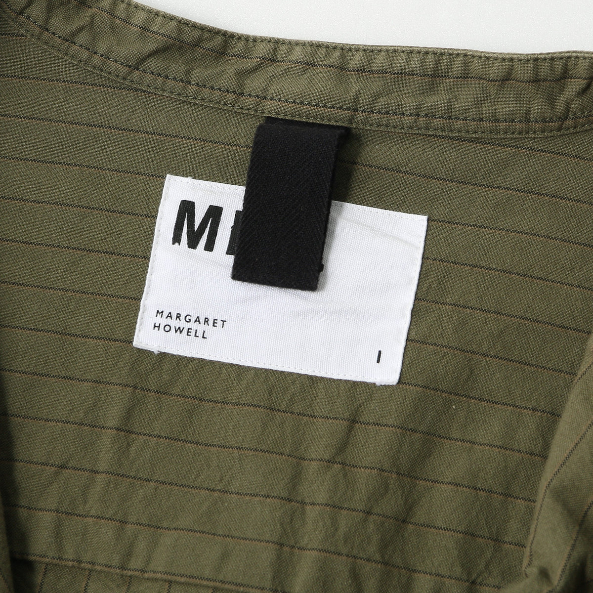SHADOW STRIPE COTTON SHIRT