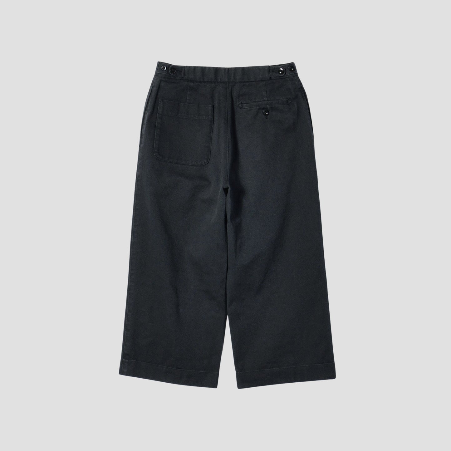 RAISED COTTON DRILL TROUSERS