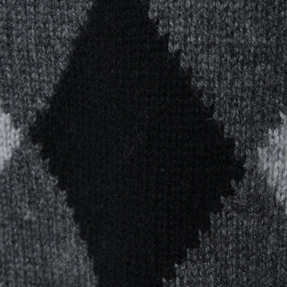GRAPHIC ARGYLE KNIT