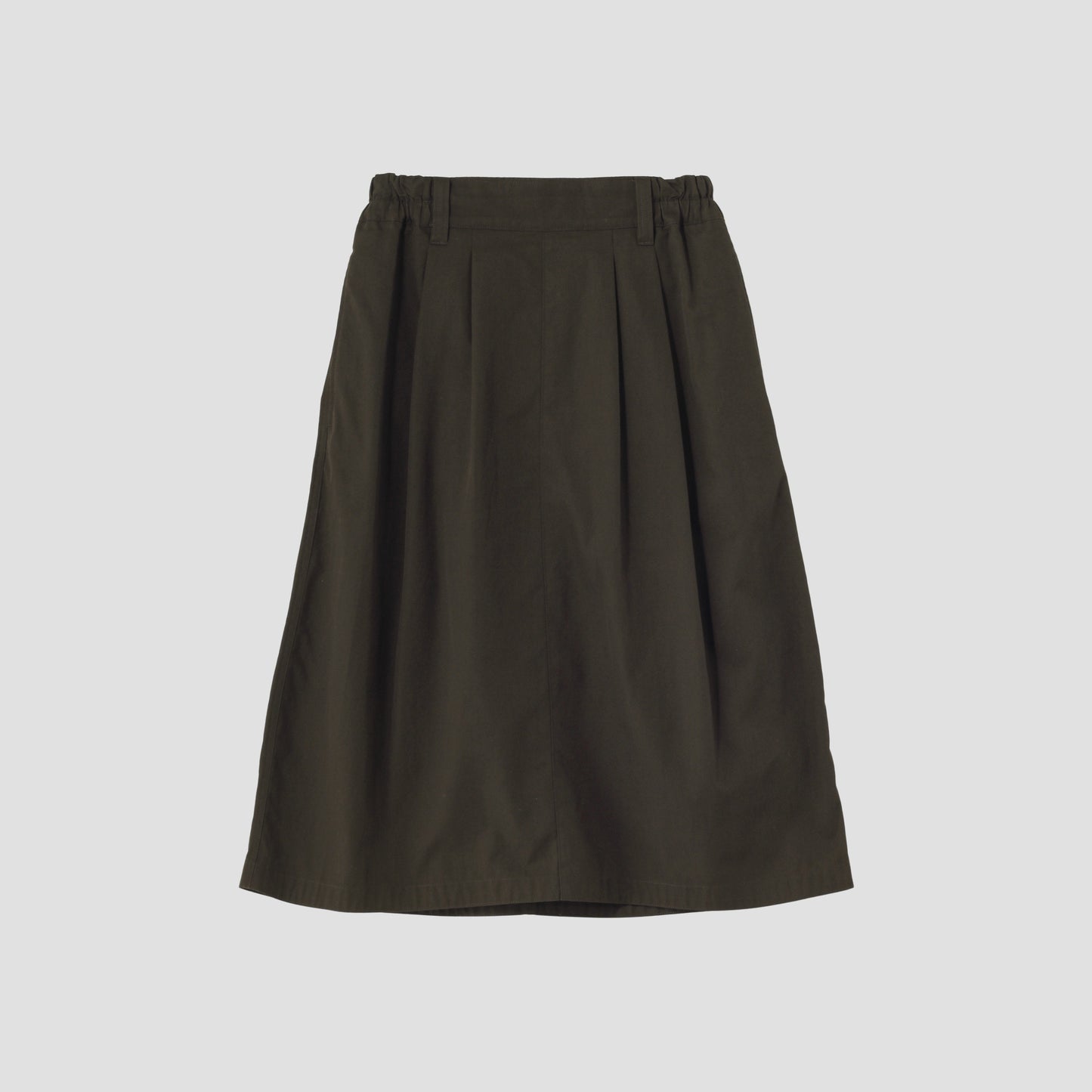 HIGH TWIST COTTON TWILL SKIRT
