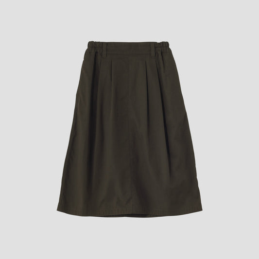 HIGH TWIST COTTON TWILL SKIRT
