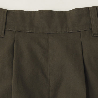 HIGH TWIST COTTON TWILL SKIRT