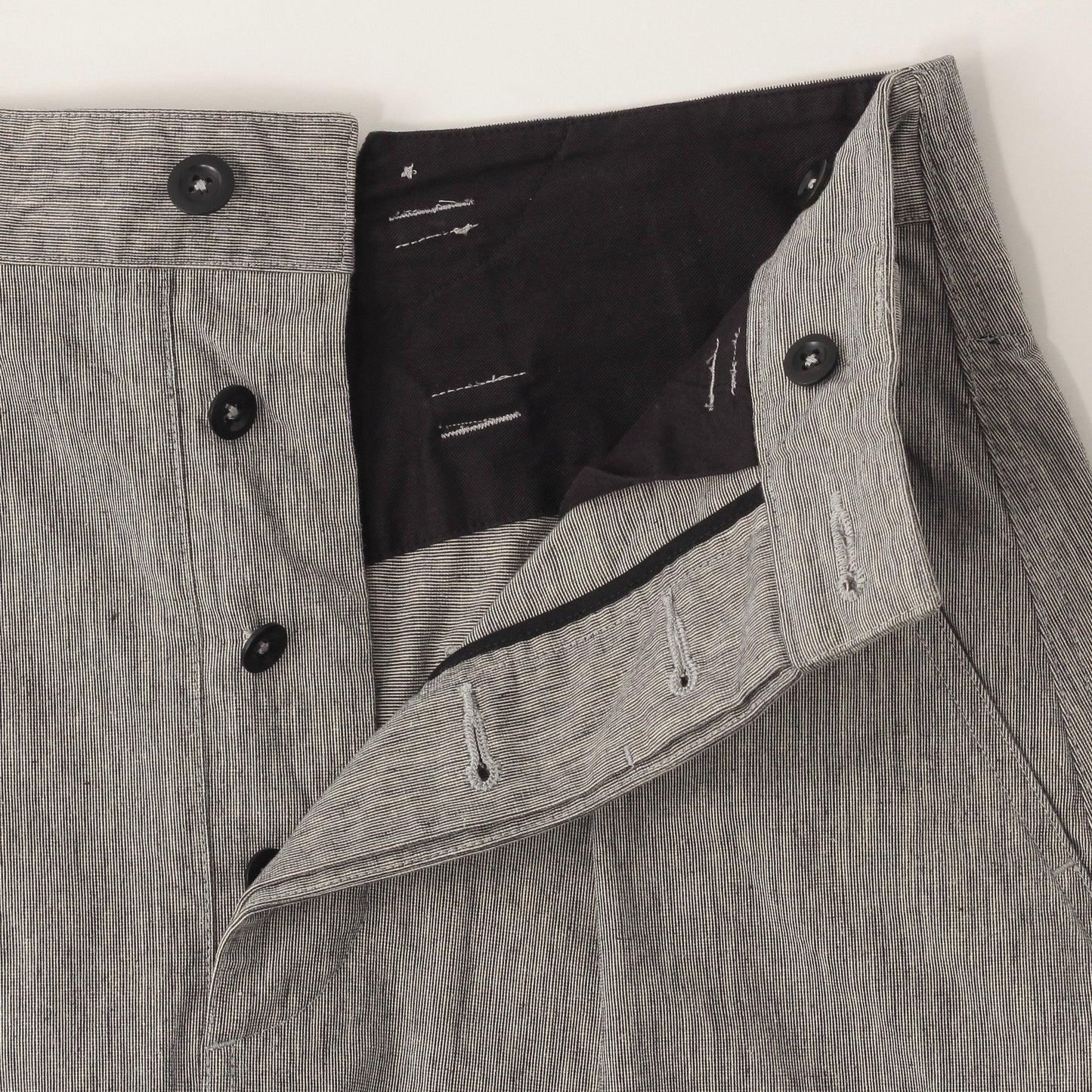 IRREGULAR END ON END COTTON LINEN SKIRT
