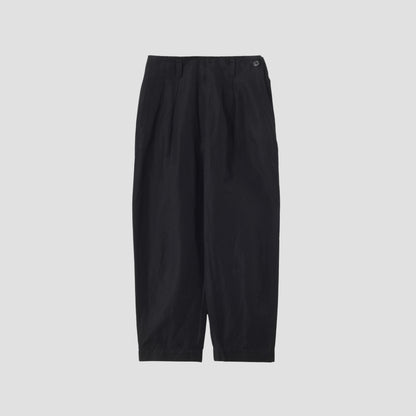COTTON LINEN TWILL TROUSERS