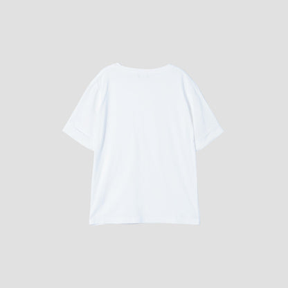 WOVEN SLEEVE T-SHIRT JERSEY