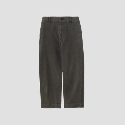 COTTON TWILL TROUSERS