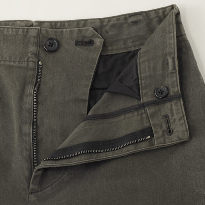 COTTON TWILL TROUSERS