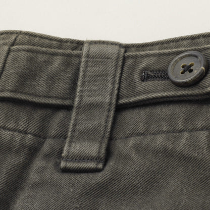 COTTON TWILL TROUSERS