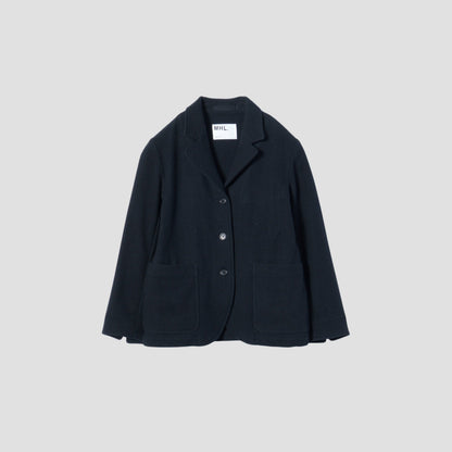 LOFTED WOOL TWILL JACKET