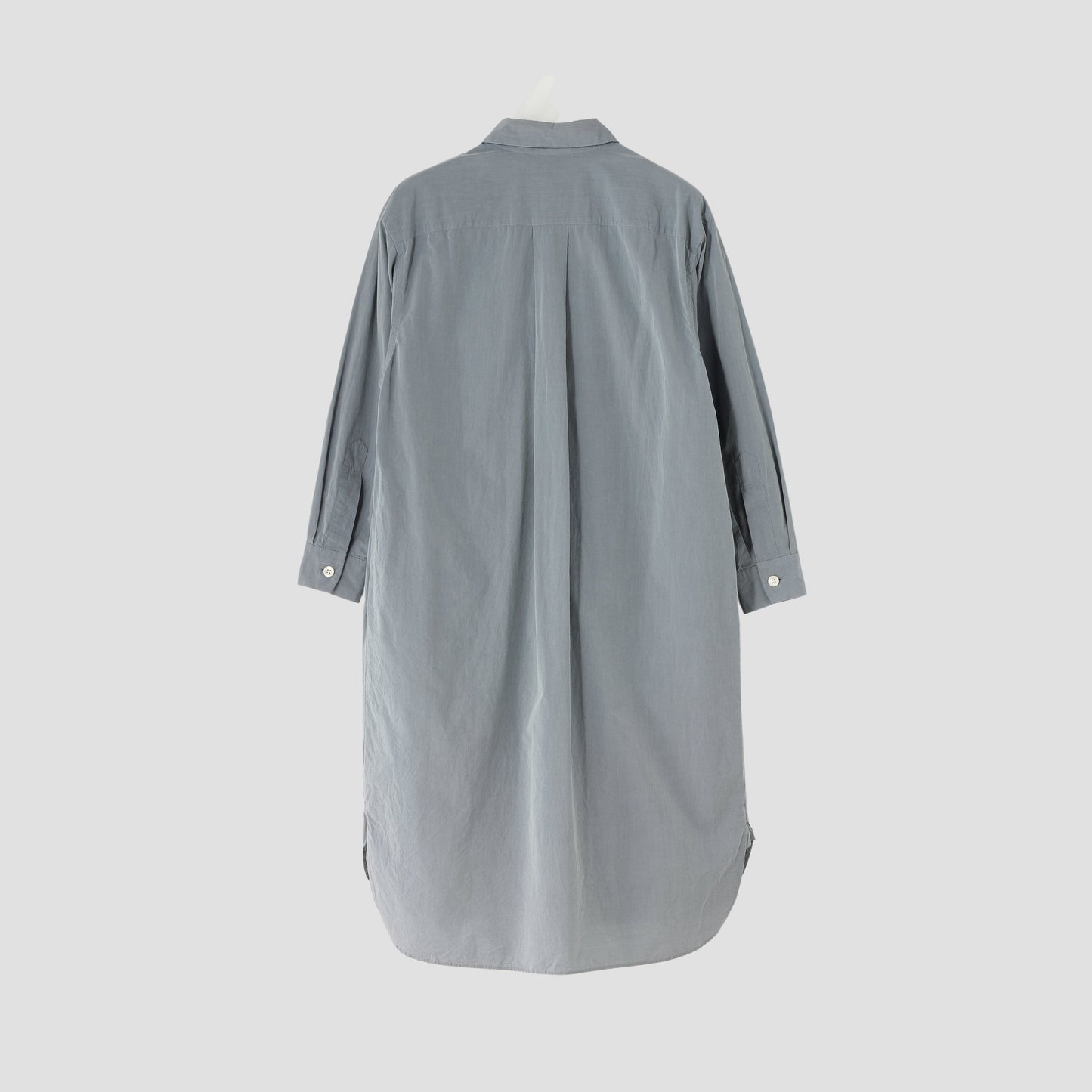 YARN DYED COTTON POPLIN DRESS