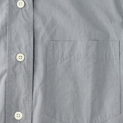 YARN DYED COTTON POPLIN DRESS