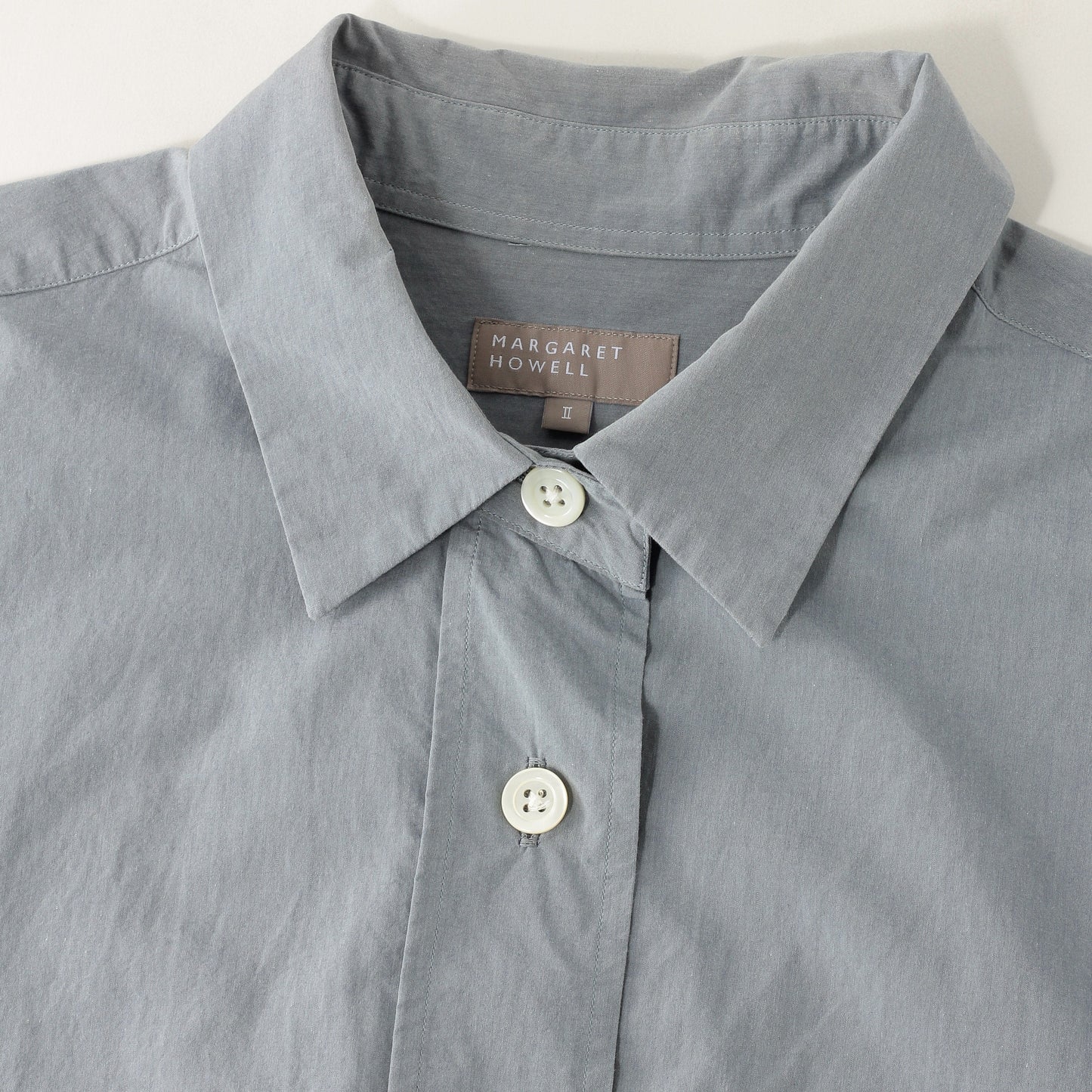 YARN DYED COTTON POPLIN DRESS
