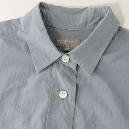 YARN DYED COTTON POPLIN DRESS