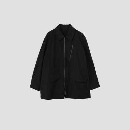 COTTON NYLON POPLIN BLOUSON
