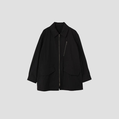COTTON NYLON POPLIN BLOUSON