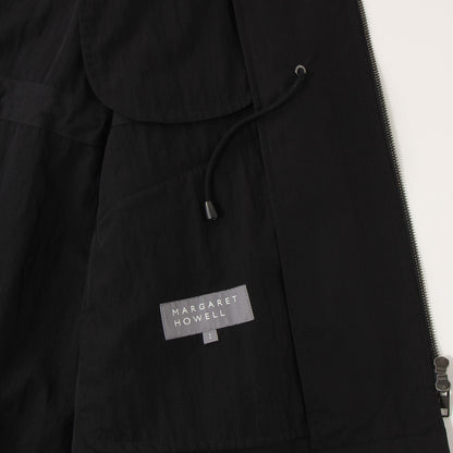 COTTON NYLON POPLIN BLOUSON