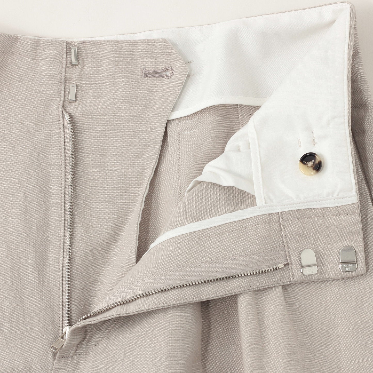 COTTON LINEN TROUSERS