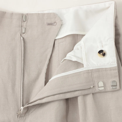 COTTON LINEN TROUSERS