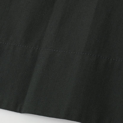FINE WOOL COTTON TWILL SKIRT