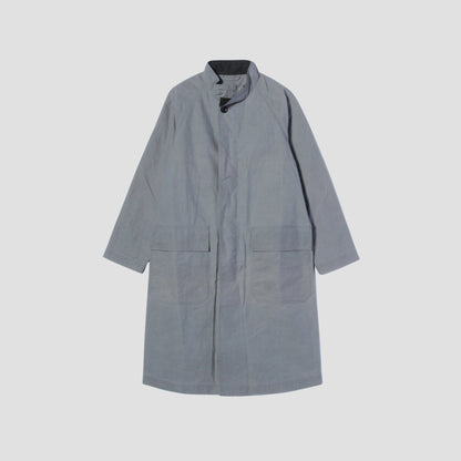 WASHED WAXED COTTON COAT