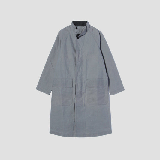 WASHED WAXED COTTON COAT