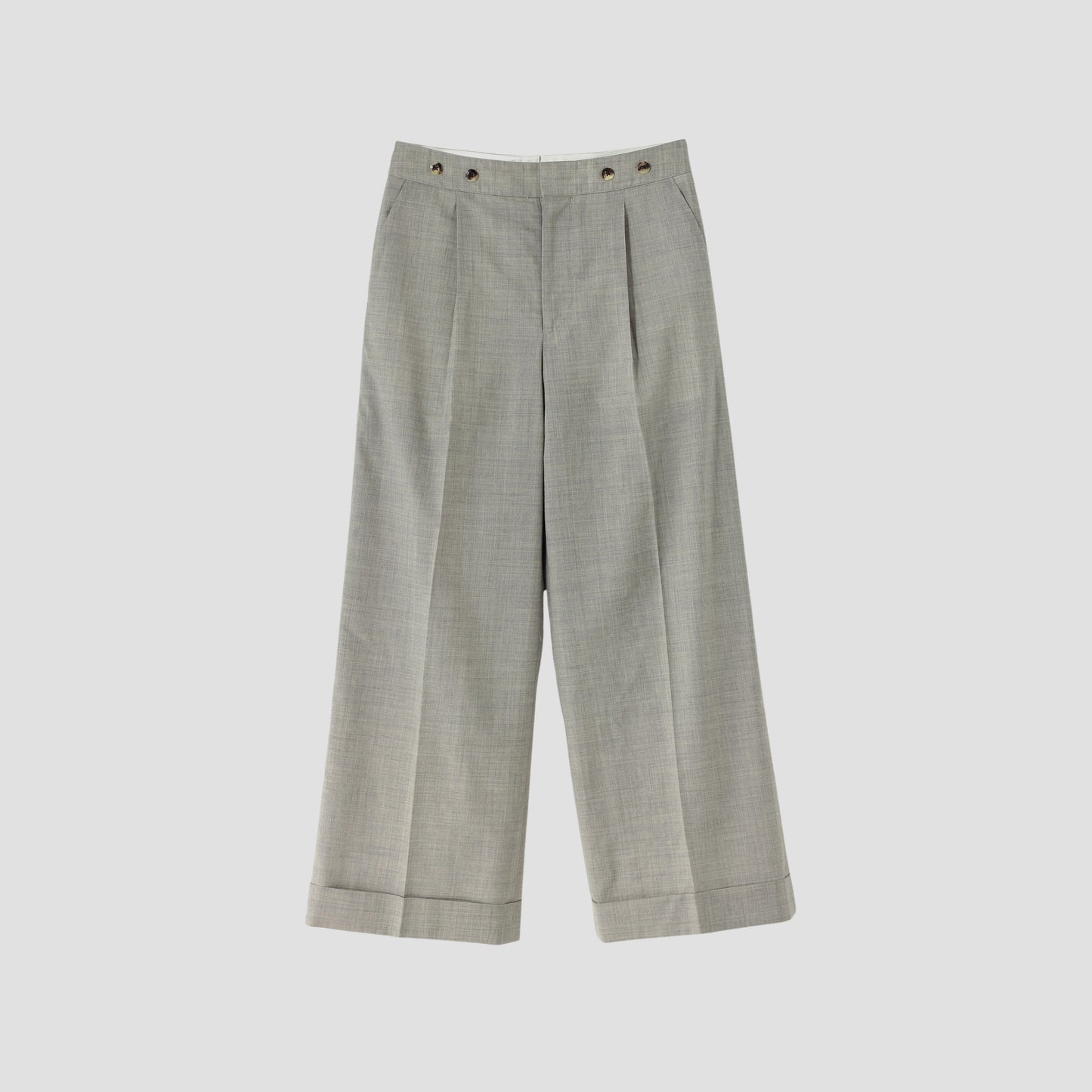SUMMER WOOL TROUSERS
