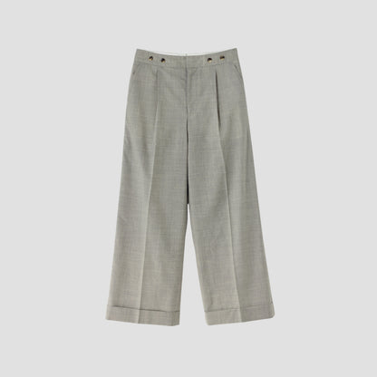 SUMMER WOOL TROUSERS