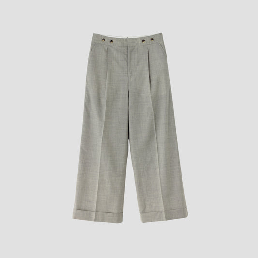 SUMMER WOOL TROUSERS
