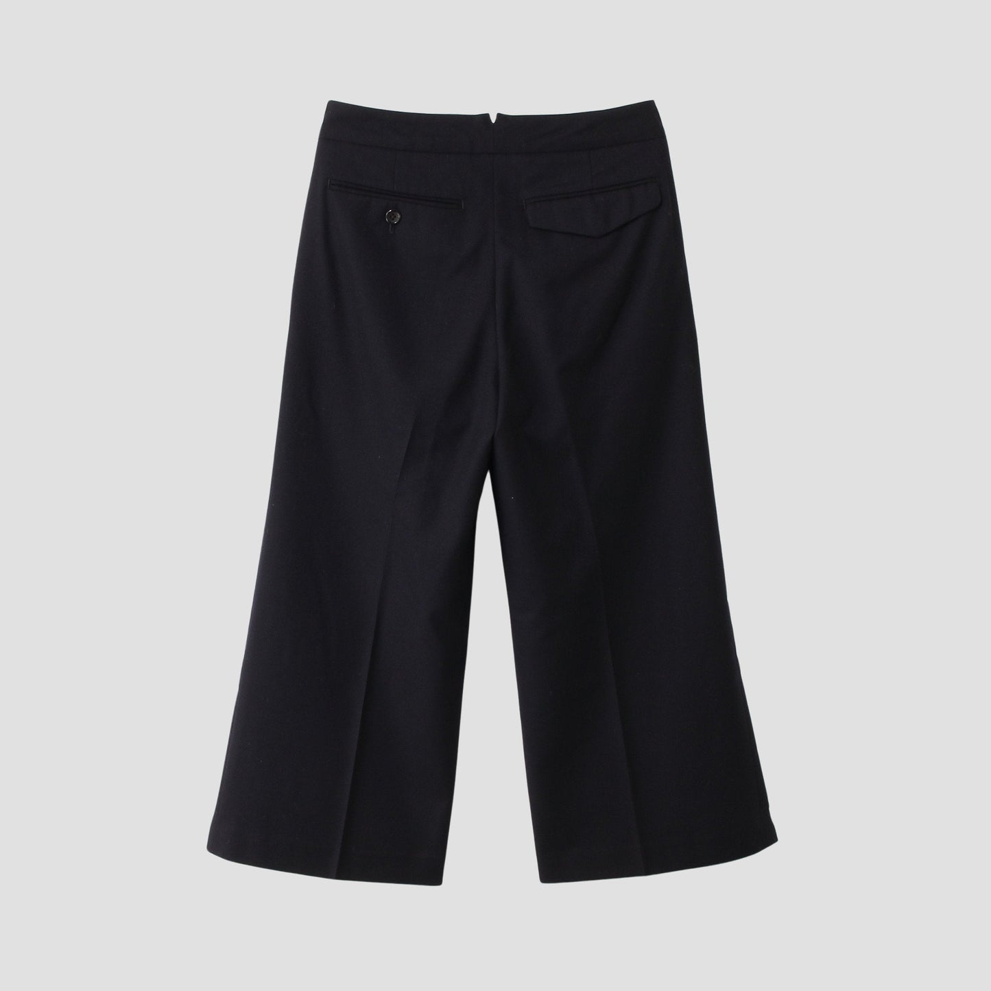 FINE WOOL FLANNEL TROUSERS