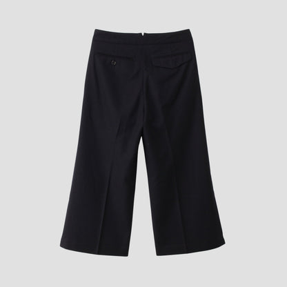 FINE WOOL FLANNEL TROUSERS