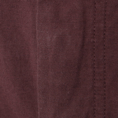COTTON LINEN PLAIN WEAVE SKIRT