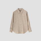 COTTON SATIN SHIRT