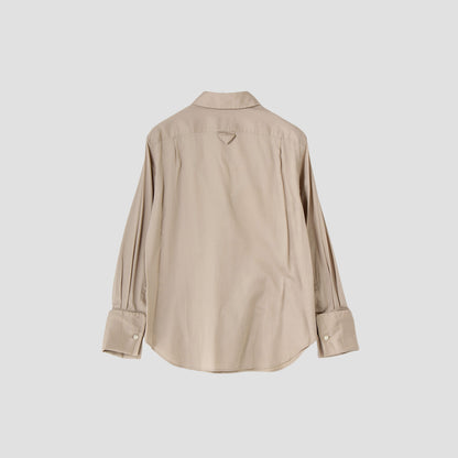 COTTON SATIN SHIRT