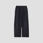 LINEN PLAIN WEAVE TROUSERS