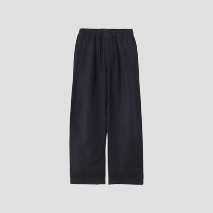 LINEN PLAIN WEAVE TROUSERS